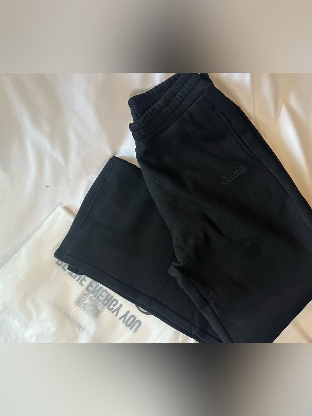 Comfrt Basic Wide Leg Adult Unisex Size Large Onyx Brand New